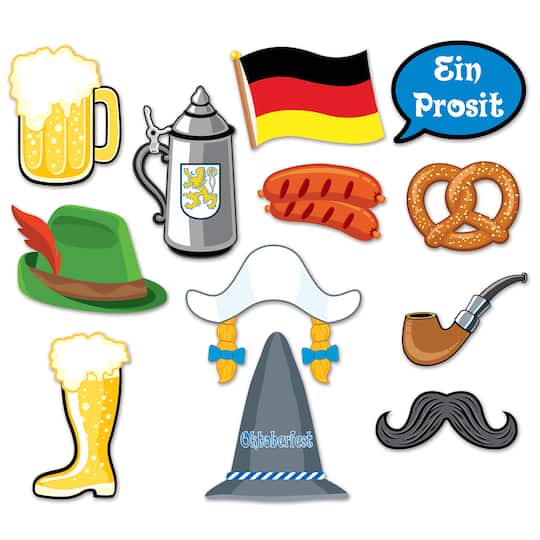 Beistle Oktoberfest Photo Fun Signs Set